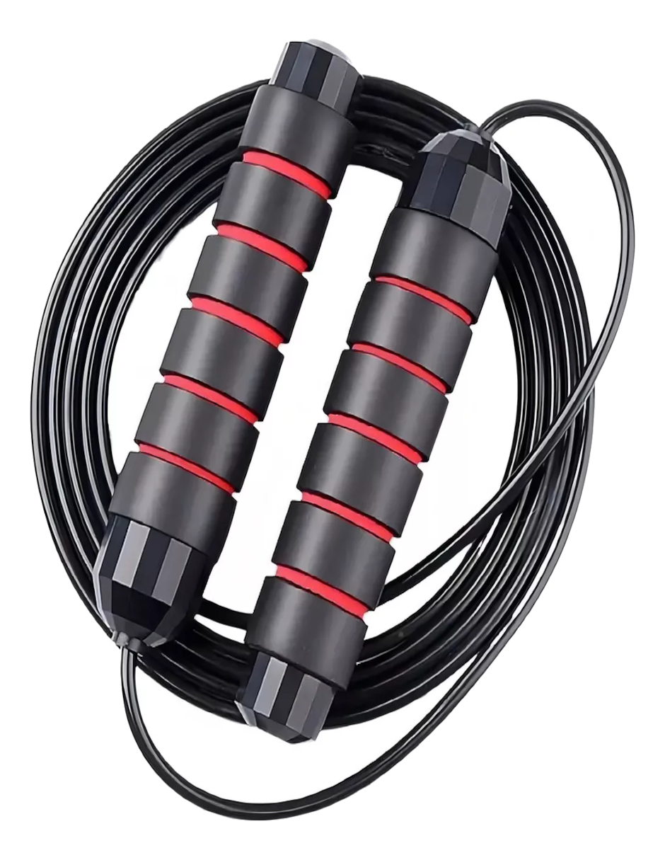 Foto 3 pulgar | Cuerda Para Saltar Ajustable Color Rojo + Gratis Termo Güish De Regalo