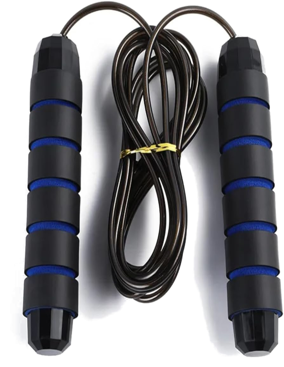 Foto 5 pulgar | Cuerda Para Saltar Ajustable Color Azul + Gratis Termo Güish De Regalo
