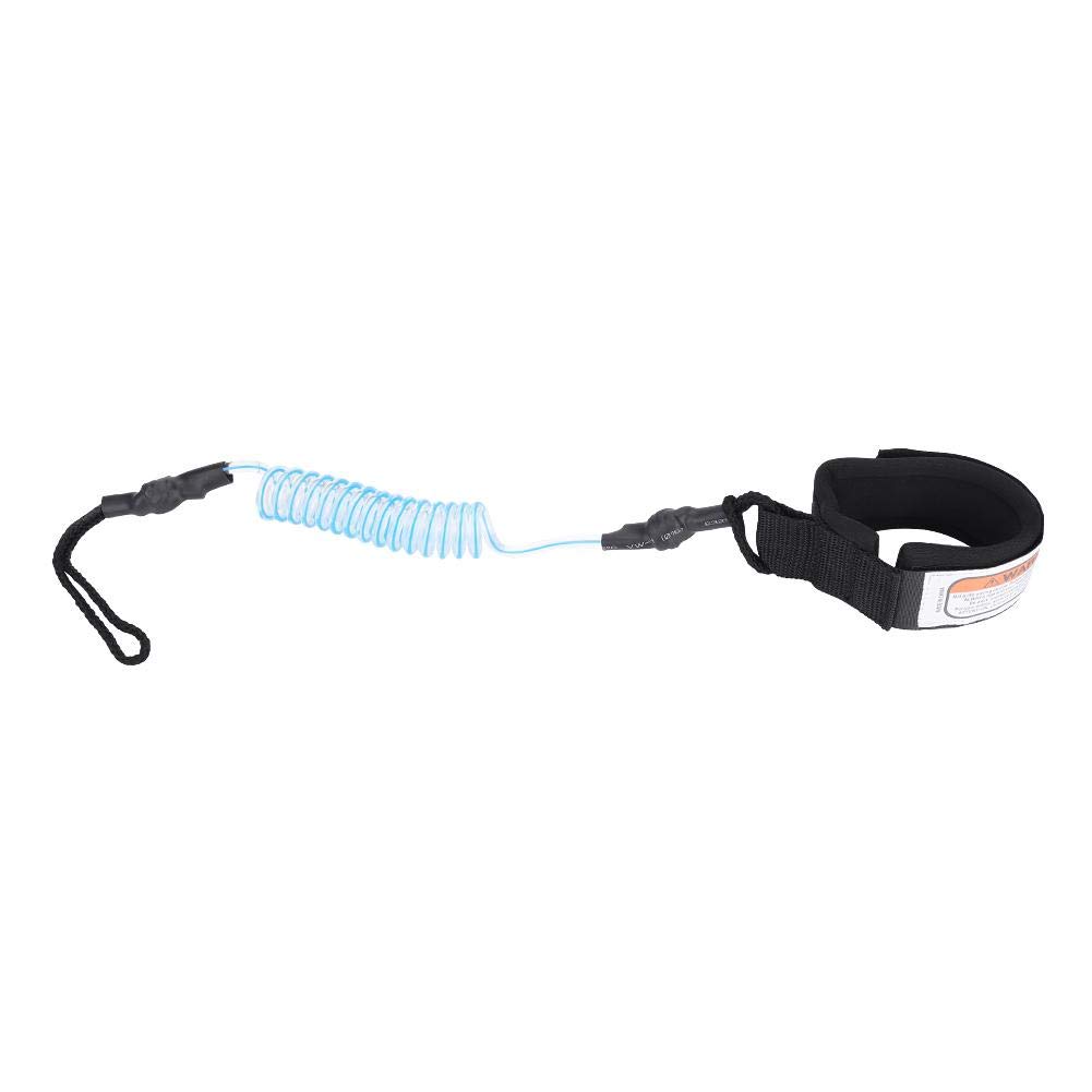 Foto 2 pulgar | Correa Para Tabla De Surf Dilwe, Suave, Elástica, Con Resorte En Espiral, 1,5 M (azul) - Venta Internacional.
