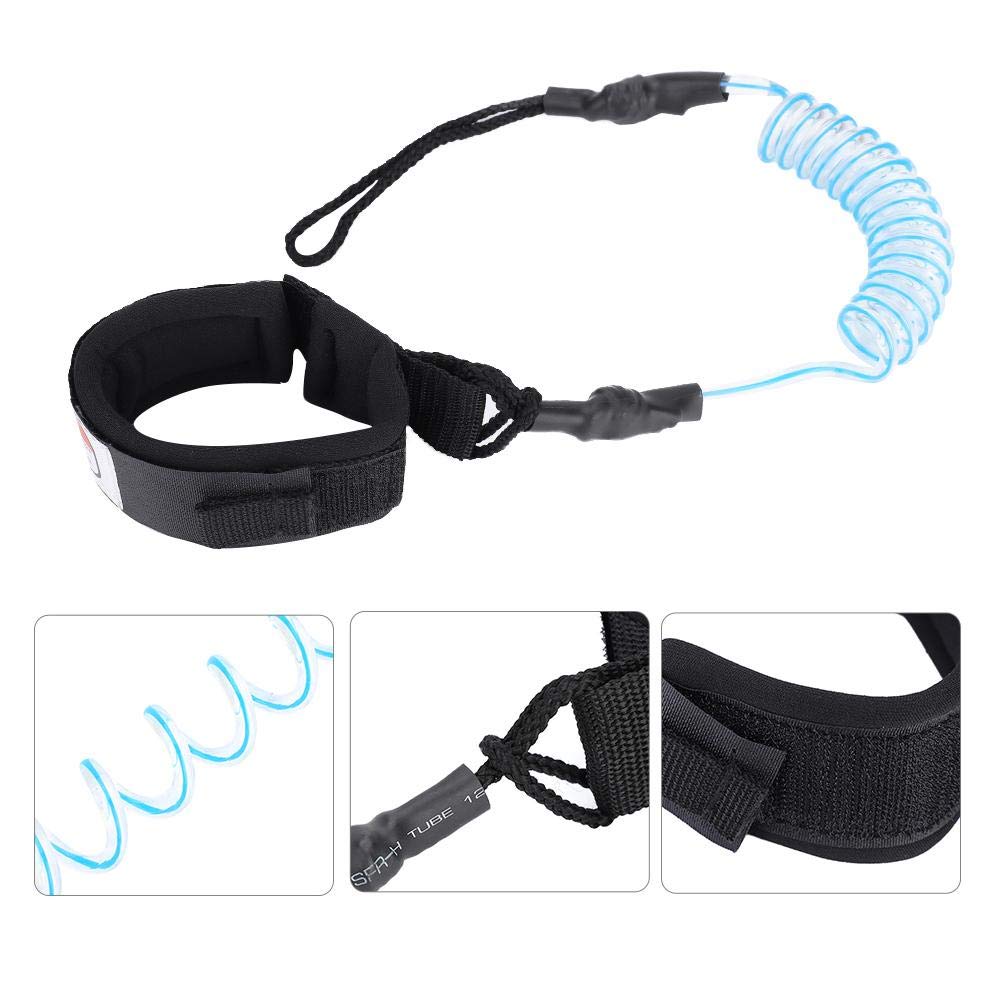 Foto 3 pulgar | Correa Para Tabla De Surf Dilwe, Suave, Elástica, Con Resorte En Espiral, 1,5 M (azul) - Venta Internacional.