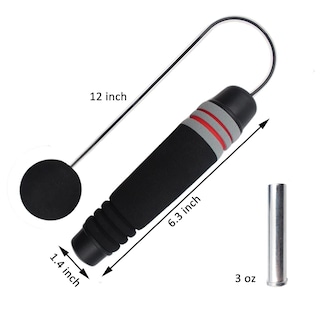 Foto 2 | Cuerda De Velocidad Jump Rope Benvo, Inalámbrica Y Pesada - Venta Internacional.