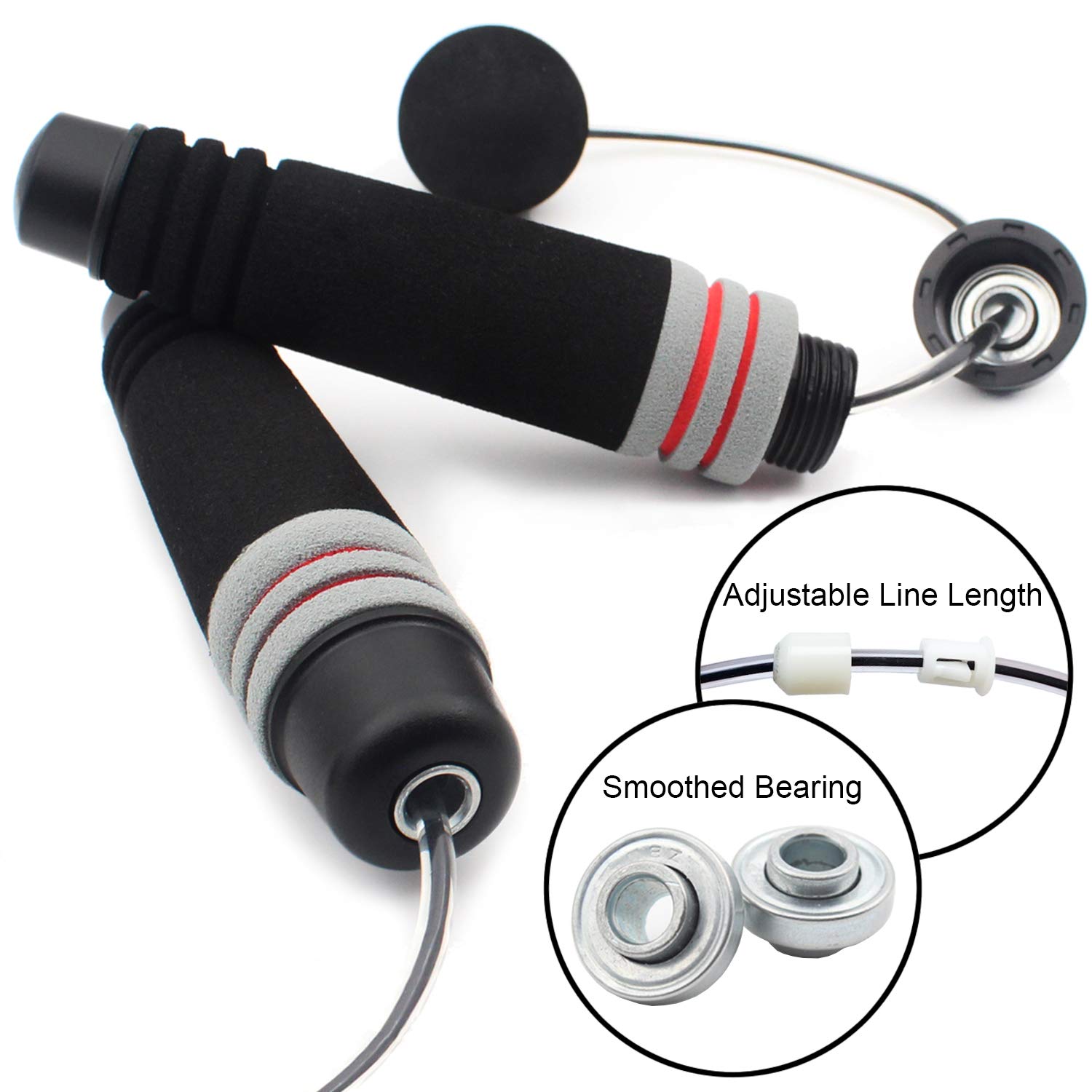 Foto 4 pulgar | Cuerda De Velocidad Jump Rope Benvo, Inalámbrica Y Pesada - Venta Internacional.