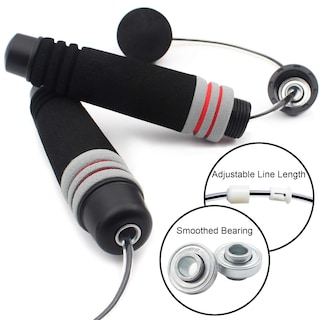 Foto 3 | Cuerda De Velocidad Jump Rope Benvo, Inalámbrica Y Pesada - Venta Internacional.