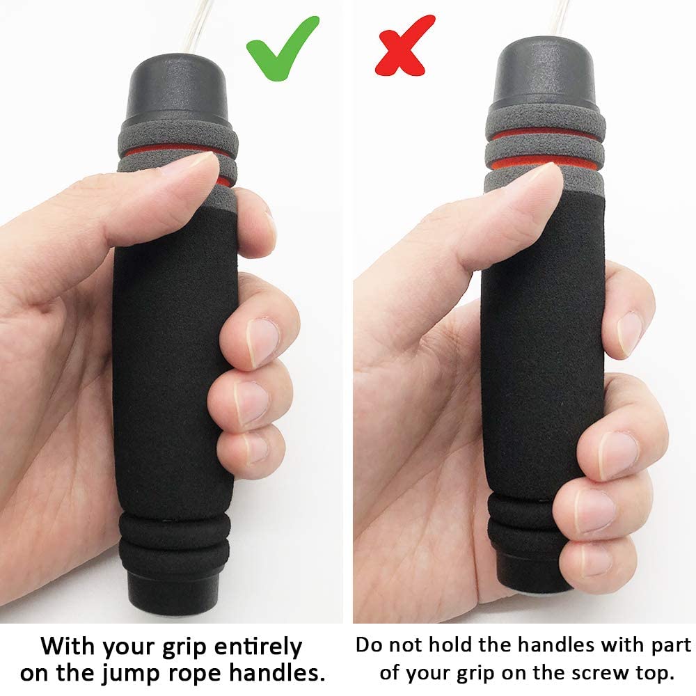 Foto 5 | Cuerda De Velocidad Jump Rope Benvo, Inalámbrica Y Pesada - Venta Internacional.