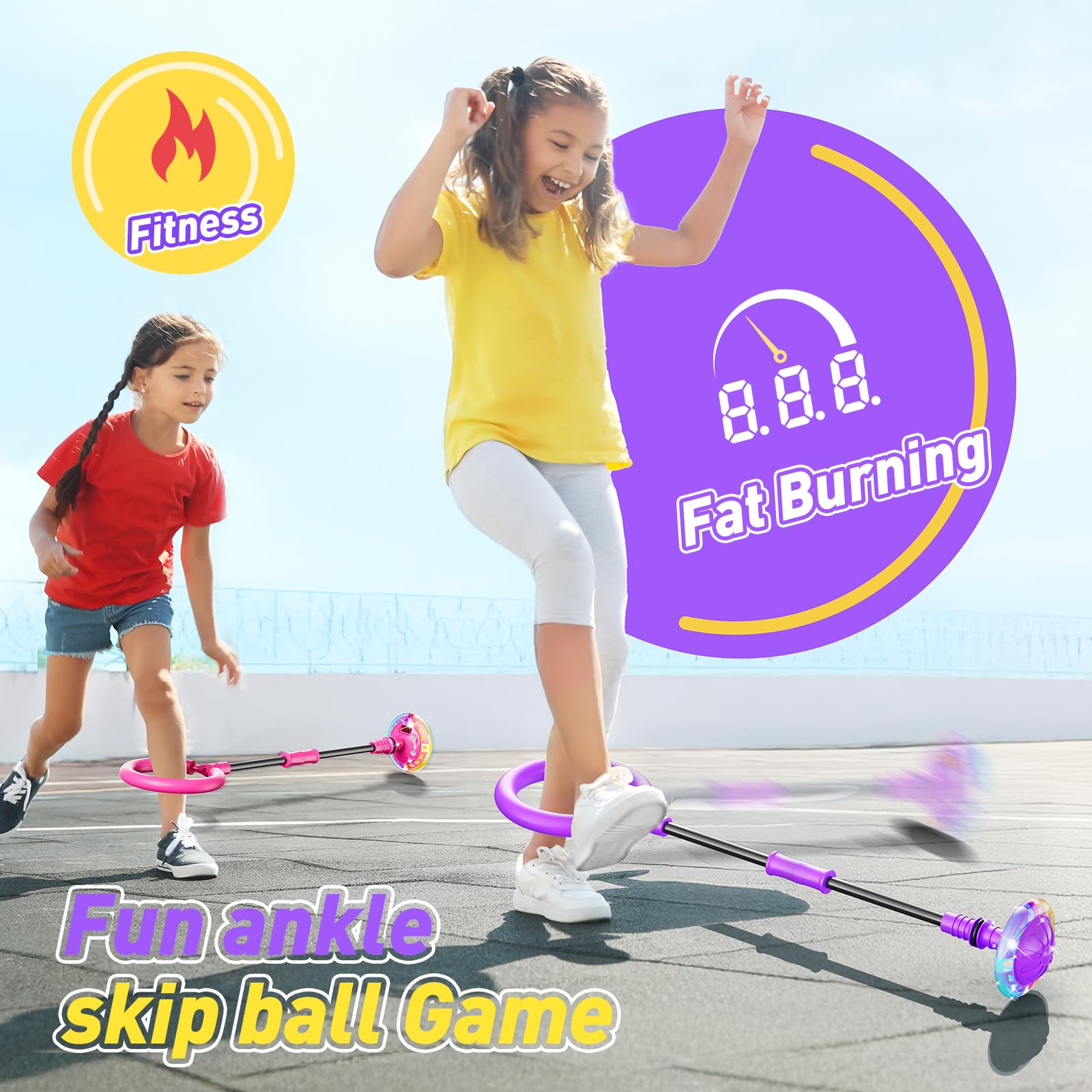 Foto 4 pulgar | Pelota Para Niños Con Contador Y Temporizador - Venta Internacional.