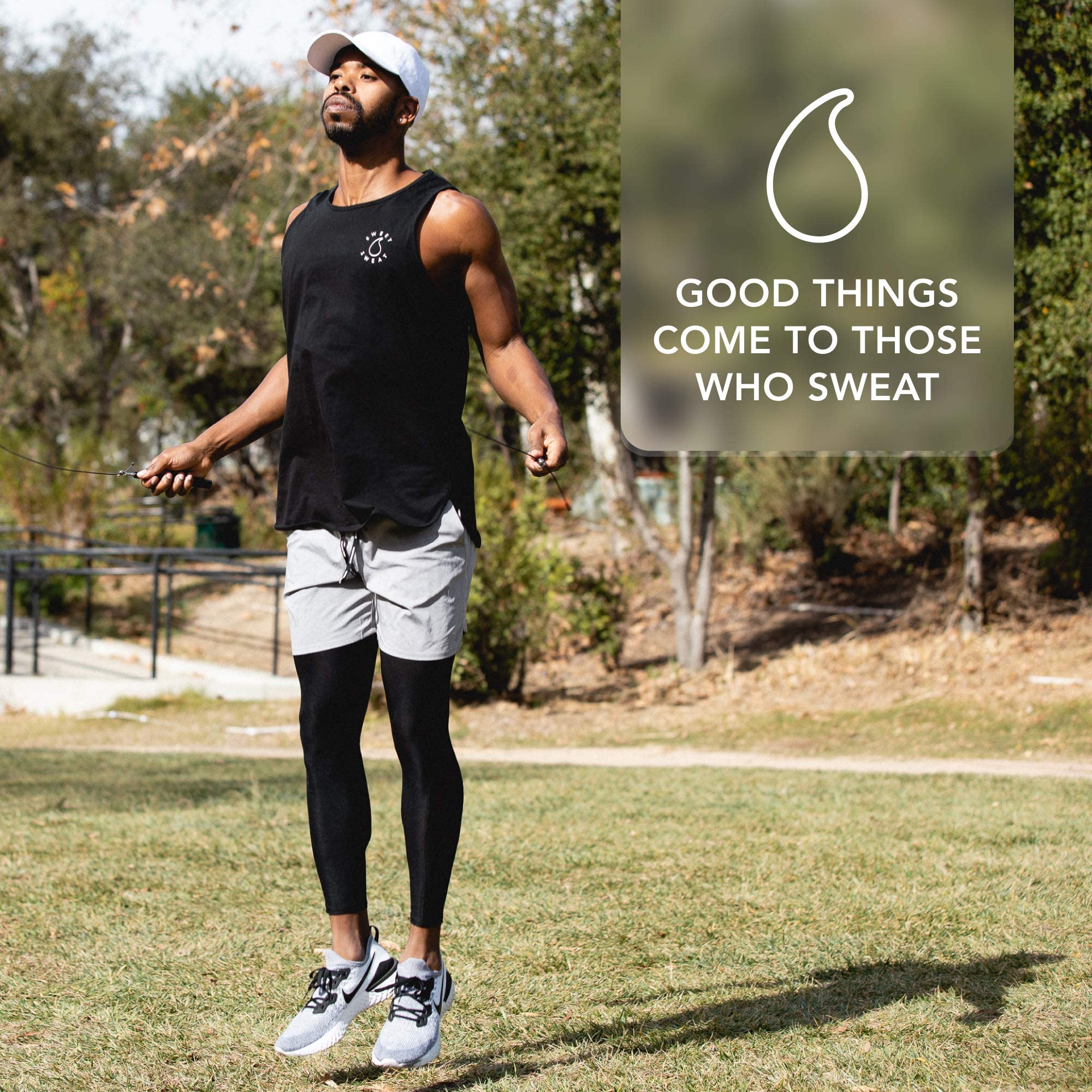 Foto 6 pulgar | Jump Rope Sports Research Sweat Performance  Ajustable En 3 M - Venta Internacional.