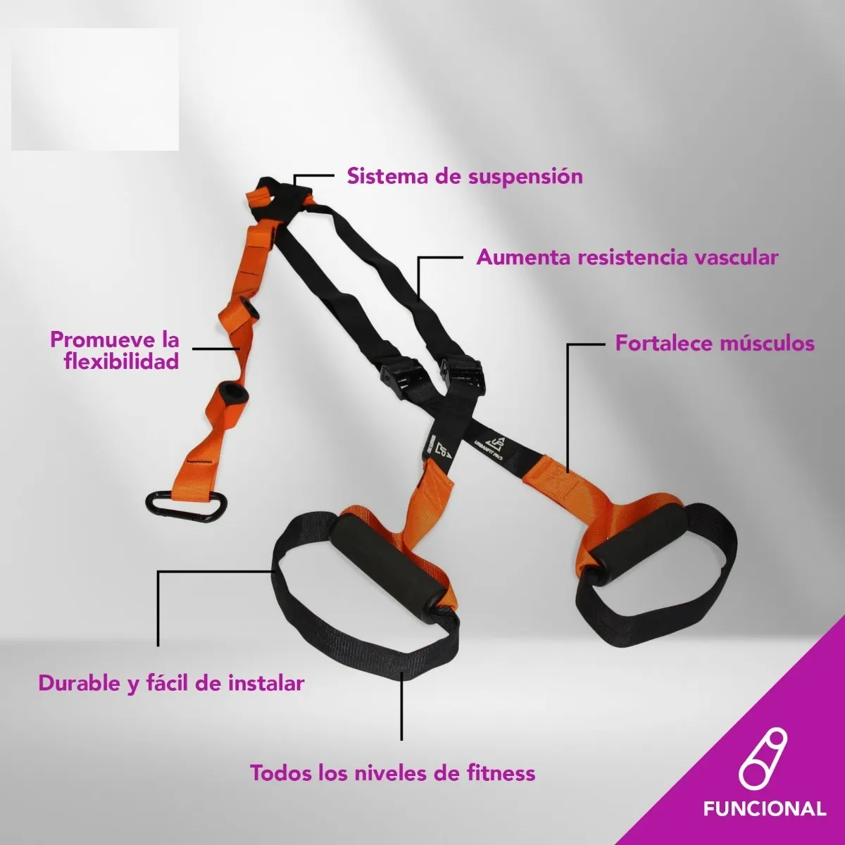 Foto 4 pulgar | Sistema de Cuerdas para Suspensión