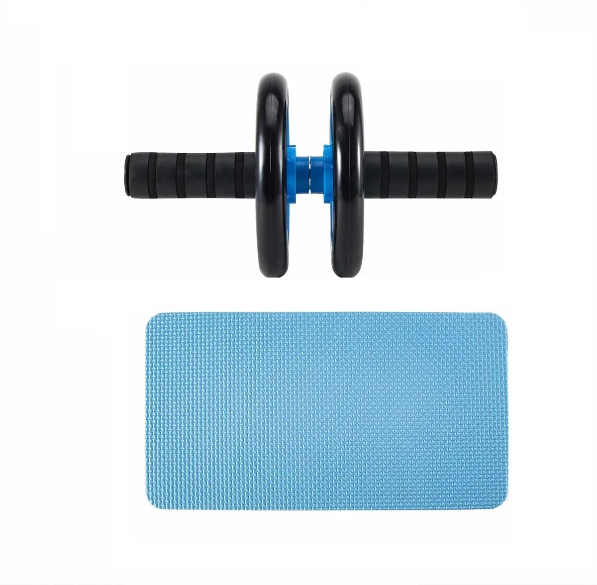 Foto 1 | Rueda para Ejercicio Abdominal Malubero color Negro con Azul