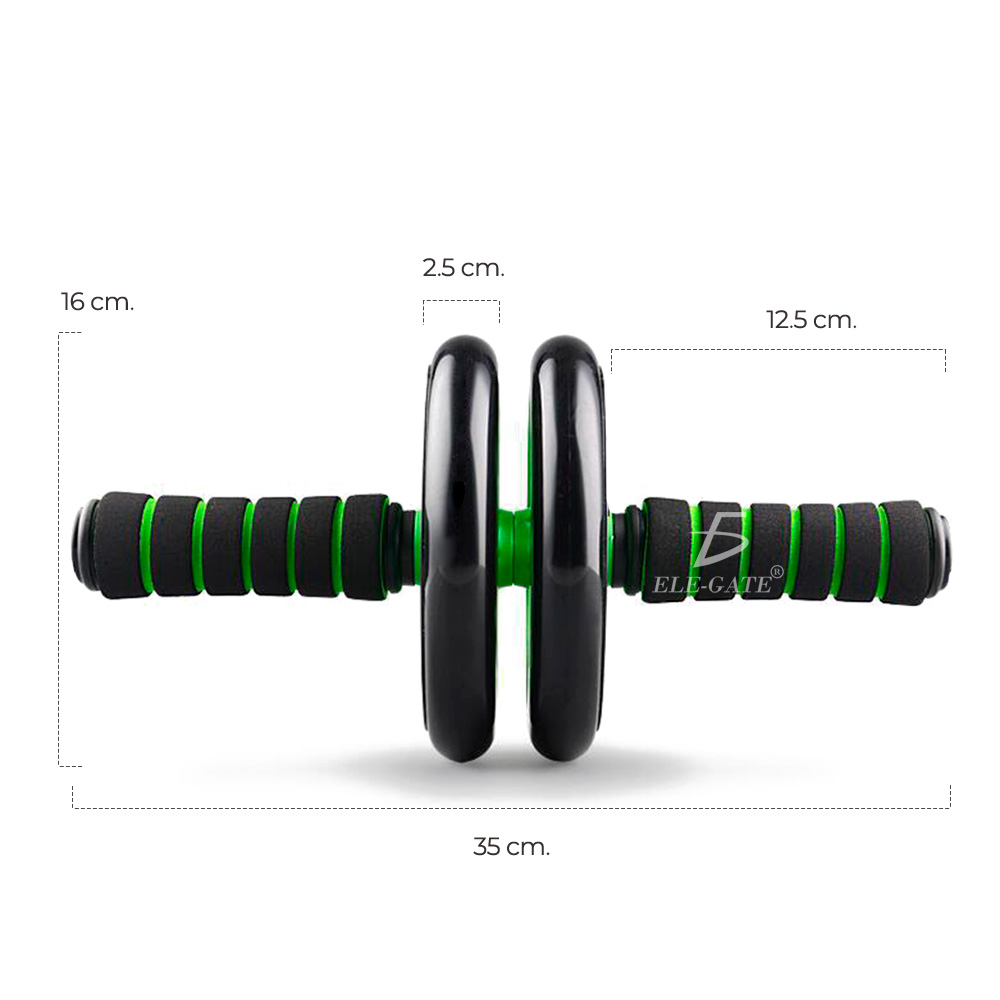 Foto 4 pulgar | Rueda de Ejercicio para Abdominales Elegate Multicolor