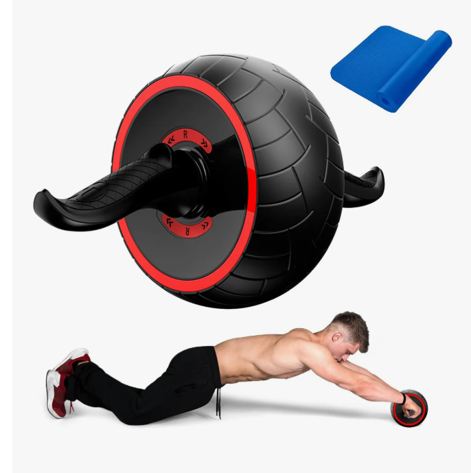 Foto 3 pulgar | Rueda Para Ejercicio De Abdomen Llantas Rodillo Abs Gimnasio