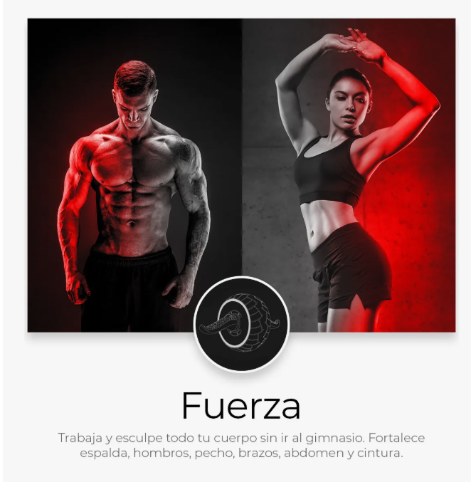 Foto 6 pulgar | Rueda Para Ejercicio De Abdomen Llantas Rodillo Abs Gimnasio