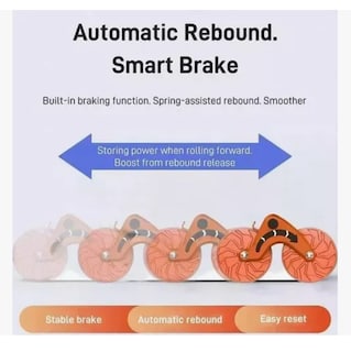 Foto 2 | Aueda Abdominal Ruedas Abs De Rebote Automáticas Abdominales