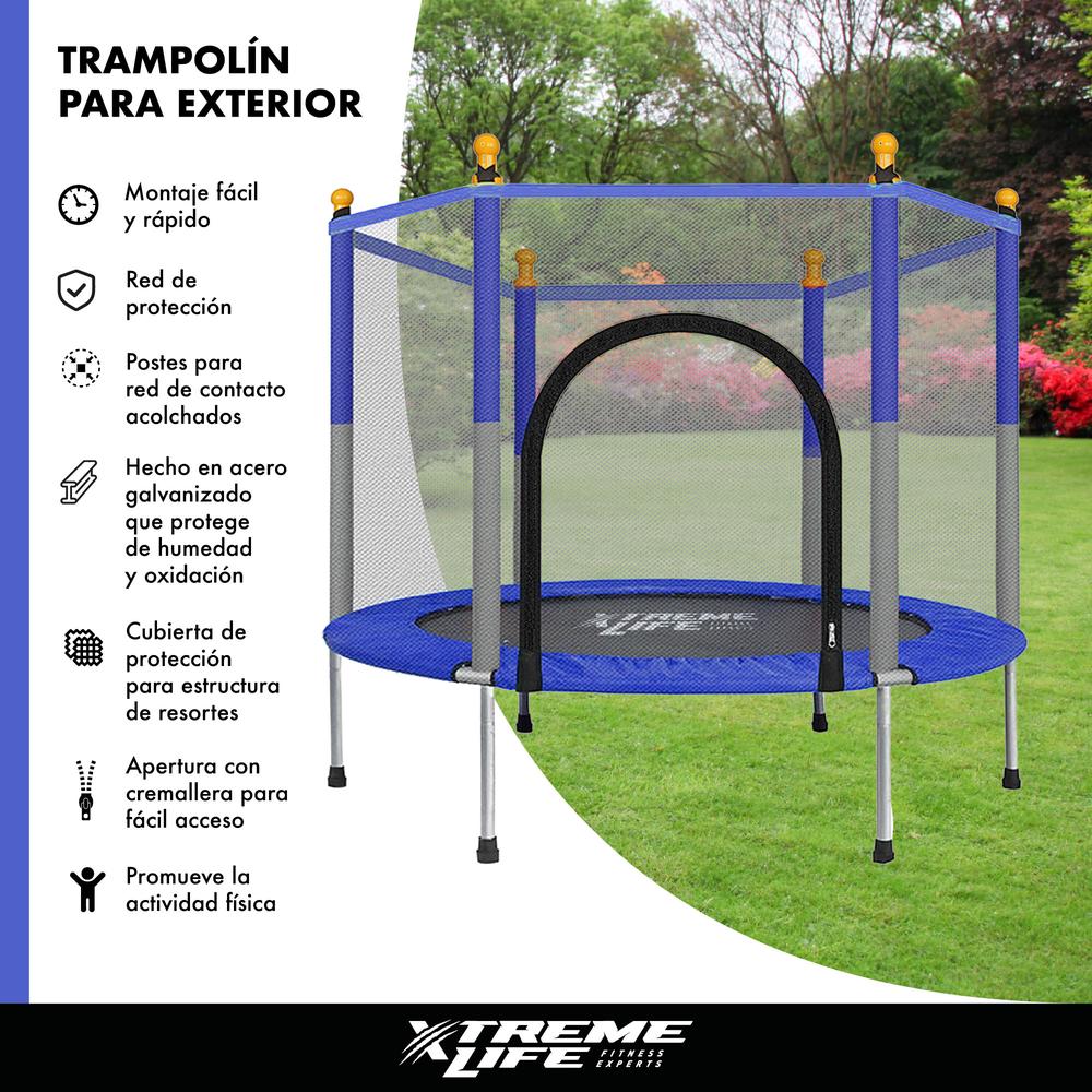 Foto 3 pulgar | Trampolín Xtreme Life de 1.40 M para Niños