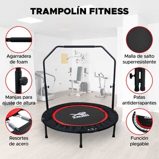 Foto 3 | Trampolín Fitness X-rush Bounce 40'' - Ideal Para Tonificar Y Hacer Ejercicio En Casa