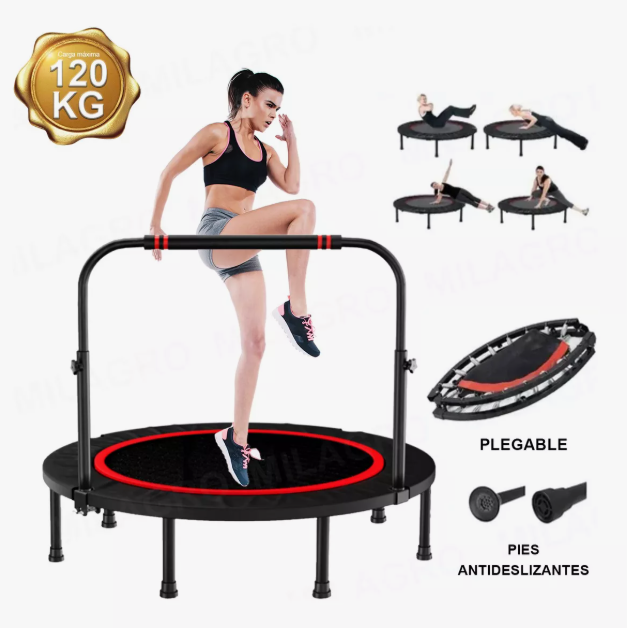 Foto 5 pulgar | Trampolín de Cardio Xtellar con Manijas Ajustables