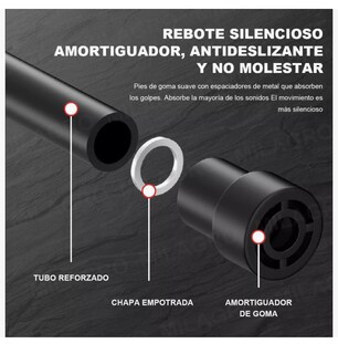 Foto 5 | Trampolín de Cardio Xtellar con Manijas Ajustables
