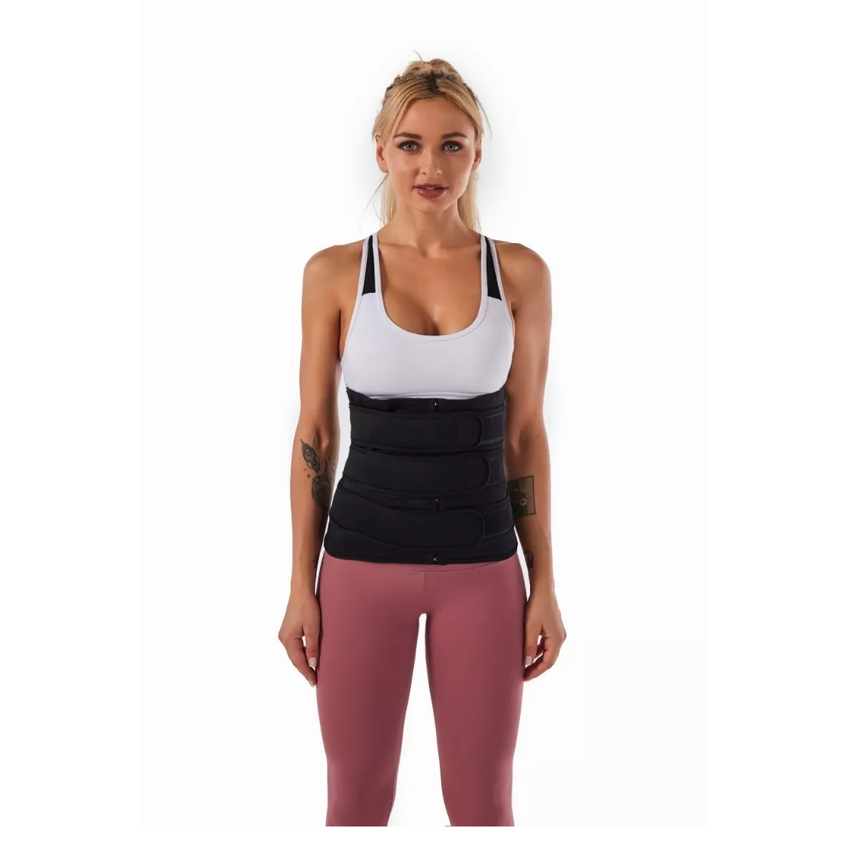 Foto 2 | Faja Reductora, Doble Efecto. Talla XL. Eo Safe Imports Esi-5669 Negro