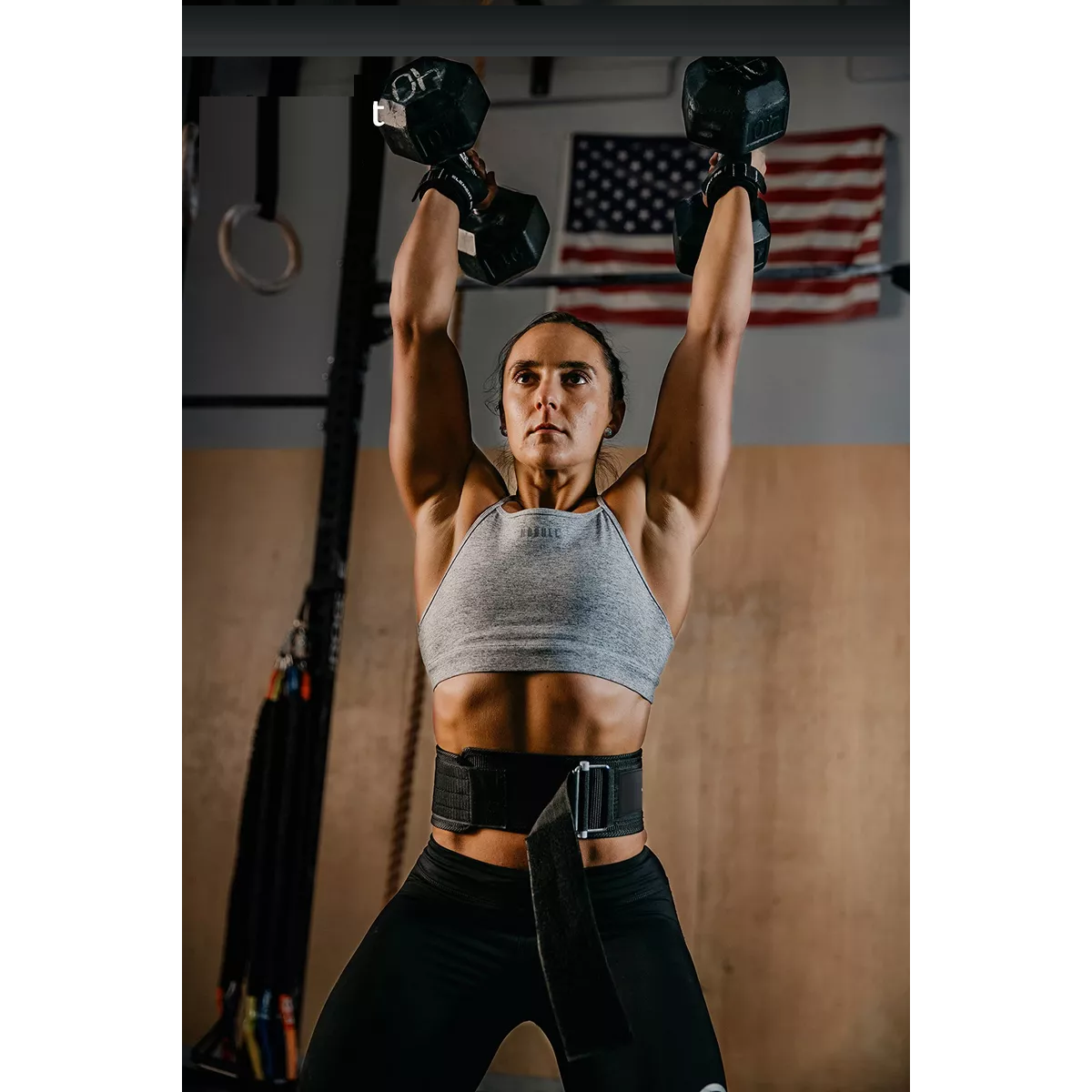 Foto 2 | Cinturon Pesista Cinto Gym Crossfit S Eo Safe Imports Esi-11948 Negro