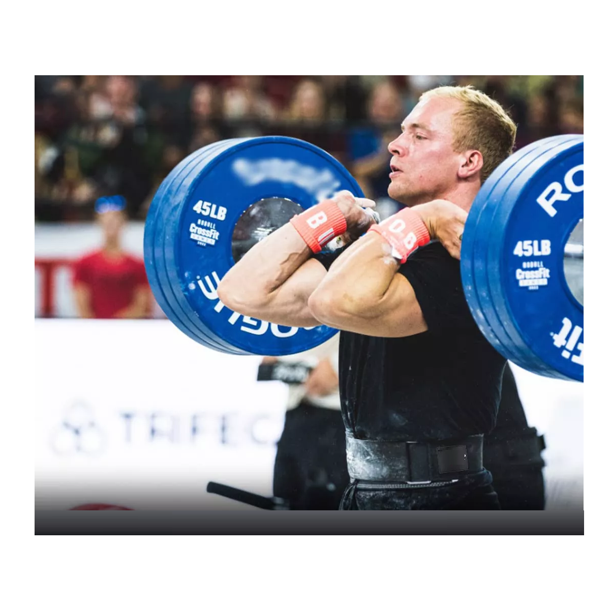 Foto 4 pulgar | Cinturon Pesista Cinto Gym Crossfit S Eo Safe Imports Esi-11948 Negro