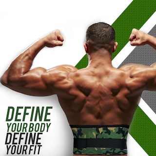 Foto 3 | Cinturón De Entrenamiento De Fuerza Formfit Xtra Large Camouflage - Venta Internacional.