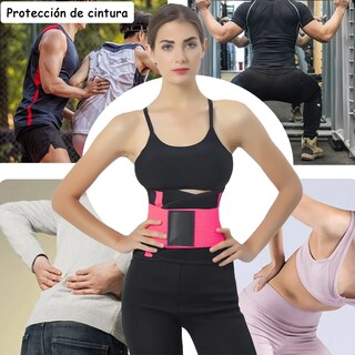 Foto 2 | Faja Cinturón Para Pesas Mujer, Gym, Trabajo Y Carga, Talla: L Eo Safe Imports Esi-19013 Rosa