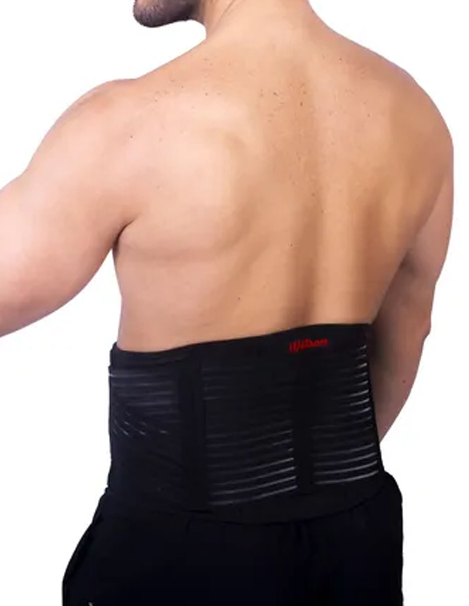 Foto 2 | Soporte Lumbar Con Varilla Wilson Negro Aw108