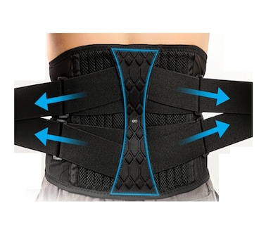Foto 1 | Cinturón De Apoyo Lumbar Faja Ideal Pará Carga Y Trabajo Talla: M Eo Safe Imports Esi-19368 Negro