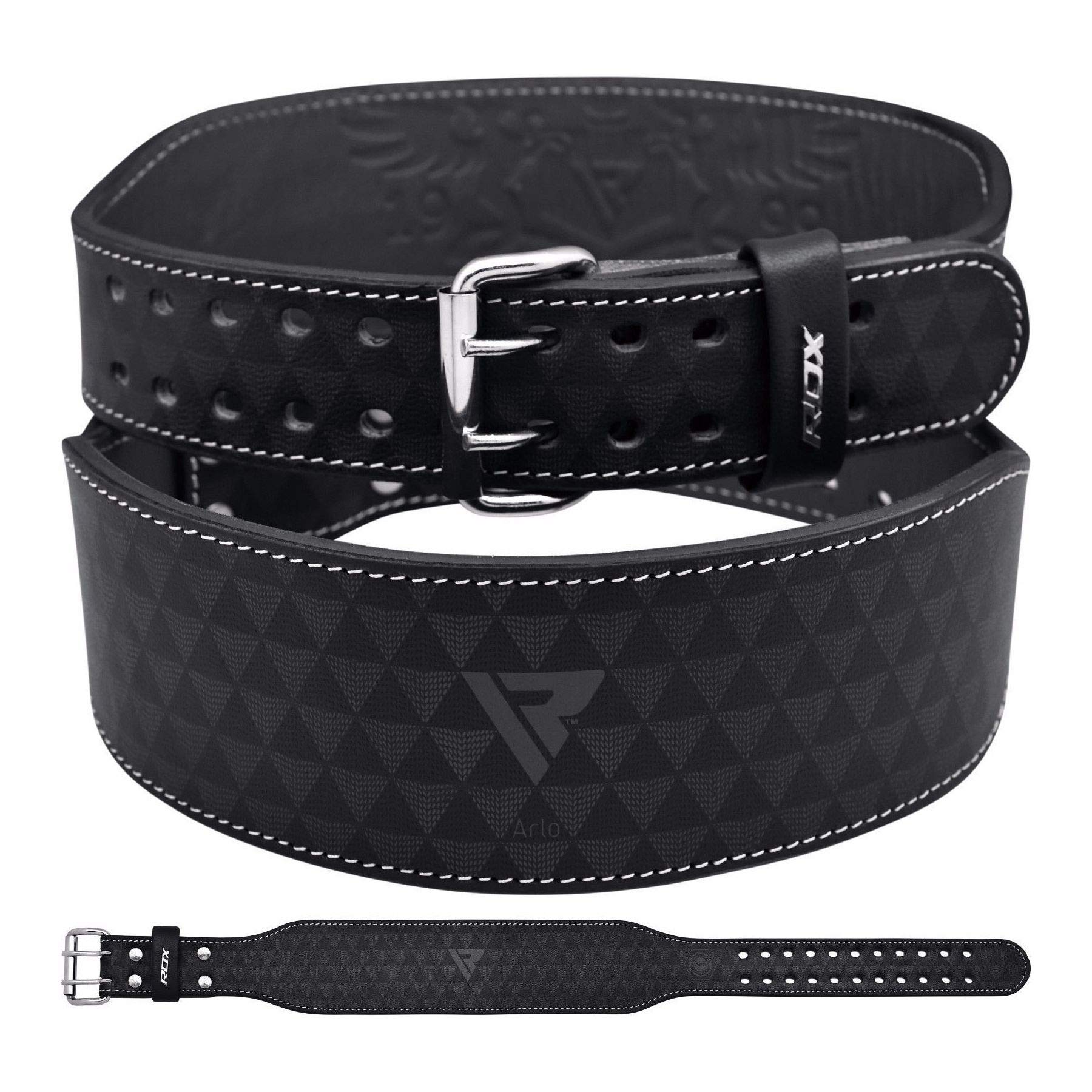 Cinturón De Levantamiento De Pesas Rdx Arlo De 4 Pulgadas, Unisex, Negro, 2 Xl - Venta Internacional.