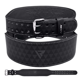 Foto 1 | Cinturón De Levantamiento De Pesas Rdx Arlo De 4 Pulgadas, Unisex, Negro, 2 Xl - Venta Internacional.
