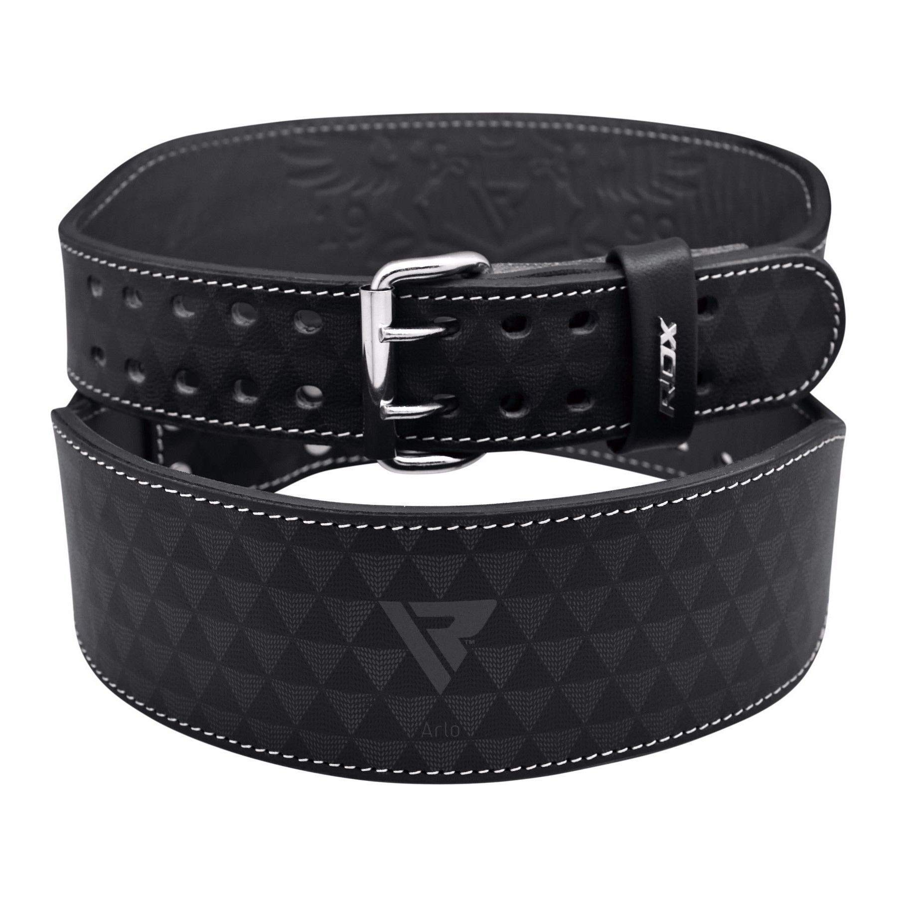 Foto 7 | Cinturón De Levantamiento De Pesas Rdx Arlo De 4 Pulgadas, Unisex, Negro, 2 Xl - Venta Internacional.