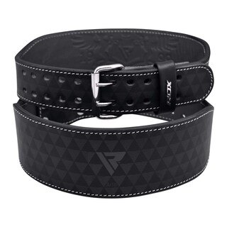 Foto 7 | Cinturón De Levantamiento De Pesas Rdx Arlo De 4 Pulgadas, Unisex, Negro, 2 Xl - Venta Internacional.
