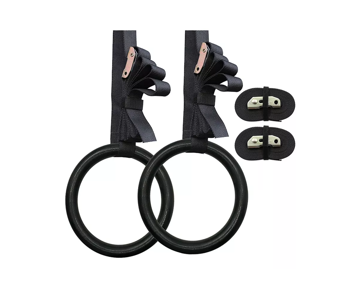 Gimnasia Bandas de Suspensión Anillos Eo Safe Imports Esi-9178 Negro