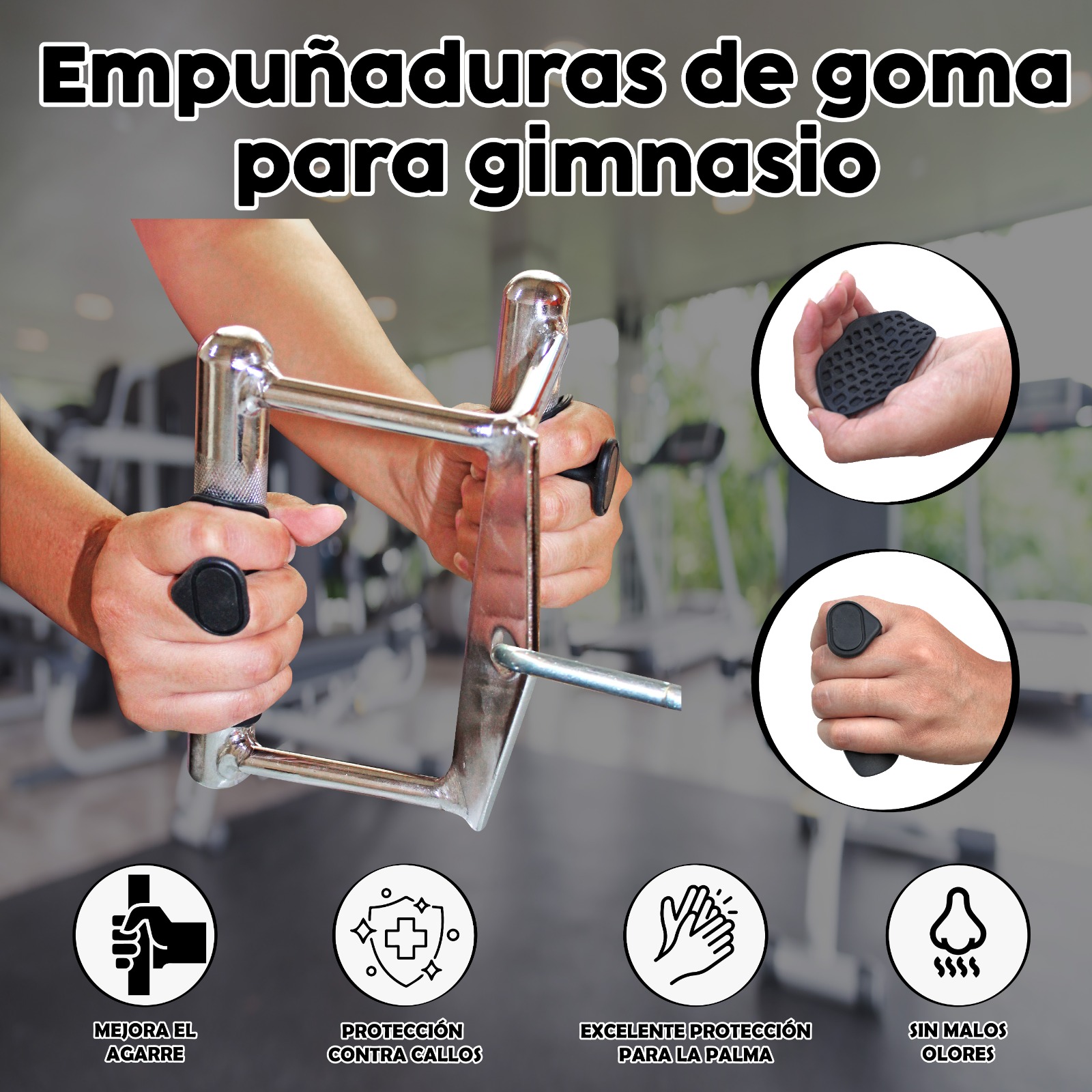 Foto 3 pulgar | Protector de Manos Mdfitness para Agarre