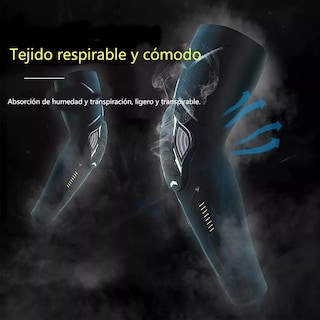 Foto 4 | Par De Codos Soporte Protectores Compresión Elástica L Eo Safe Imports Esi-13754 Negro