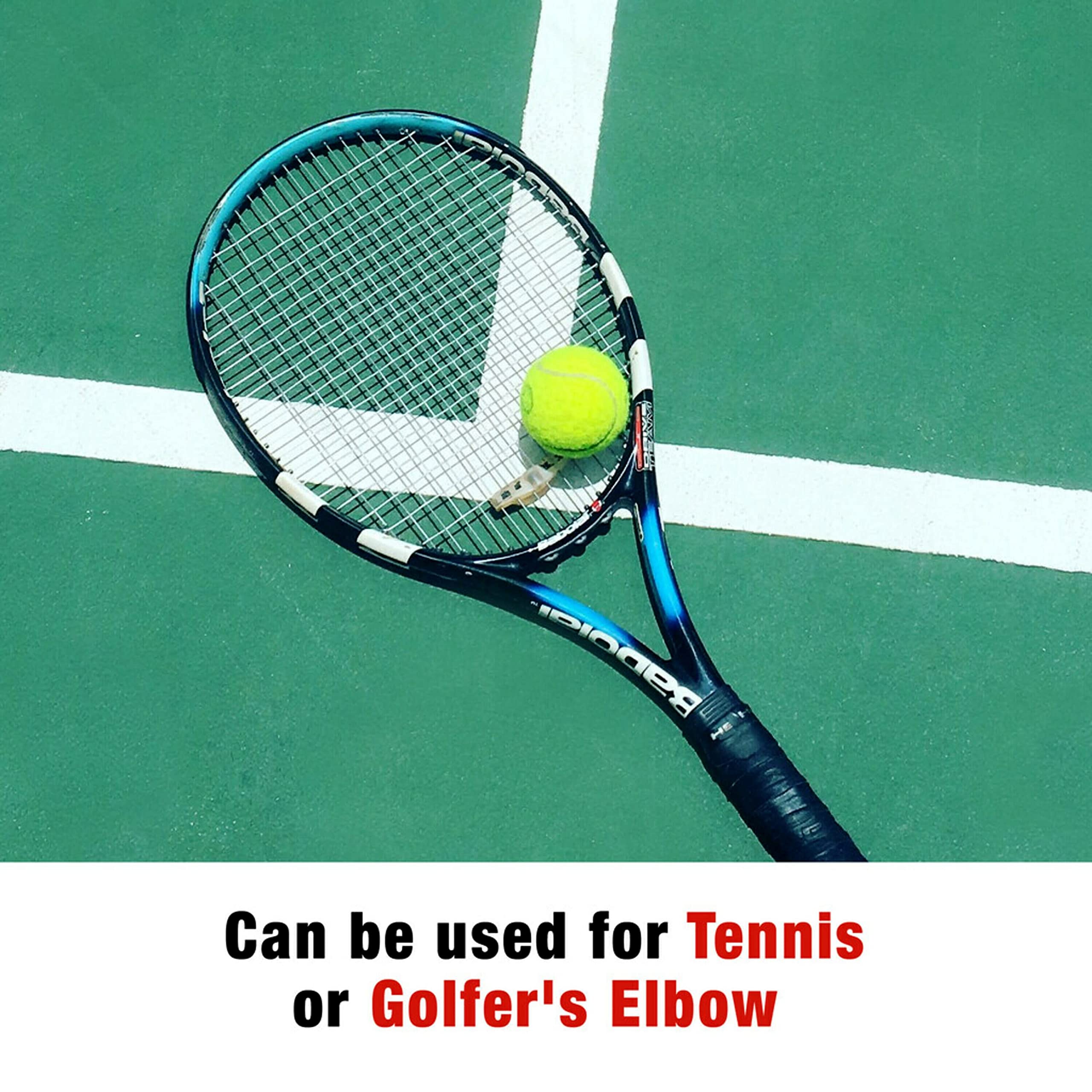Foto 5 pulgar | Correa De Codo De Tenis Ace Sport Ajustable Negra, Paquete De 1 - Venta Internacional.