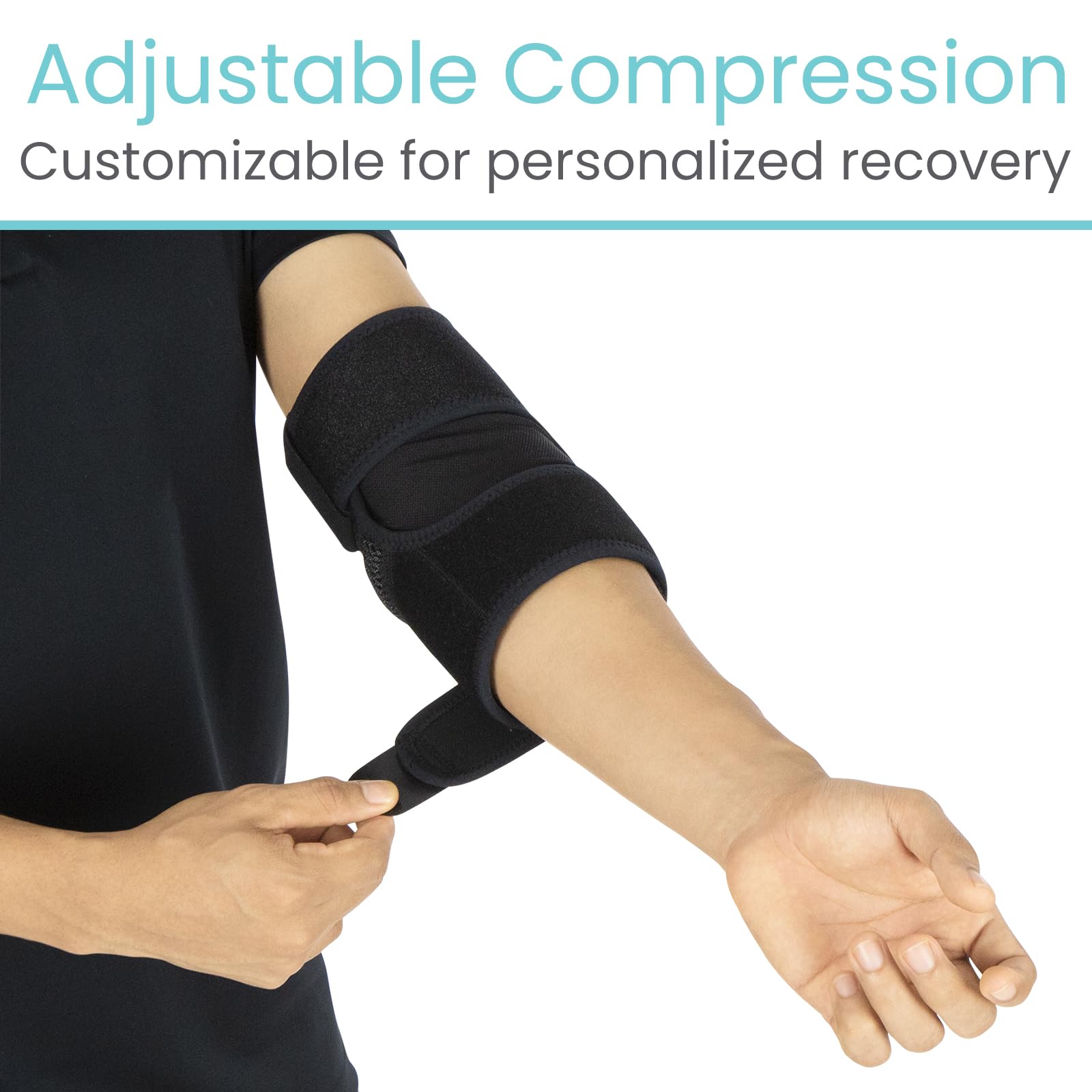 Foto 4 pulgar | Funda De Compresión Para Golfistas Elbow Brace Vive Tennis - Venta Internacional.