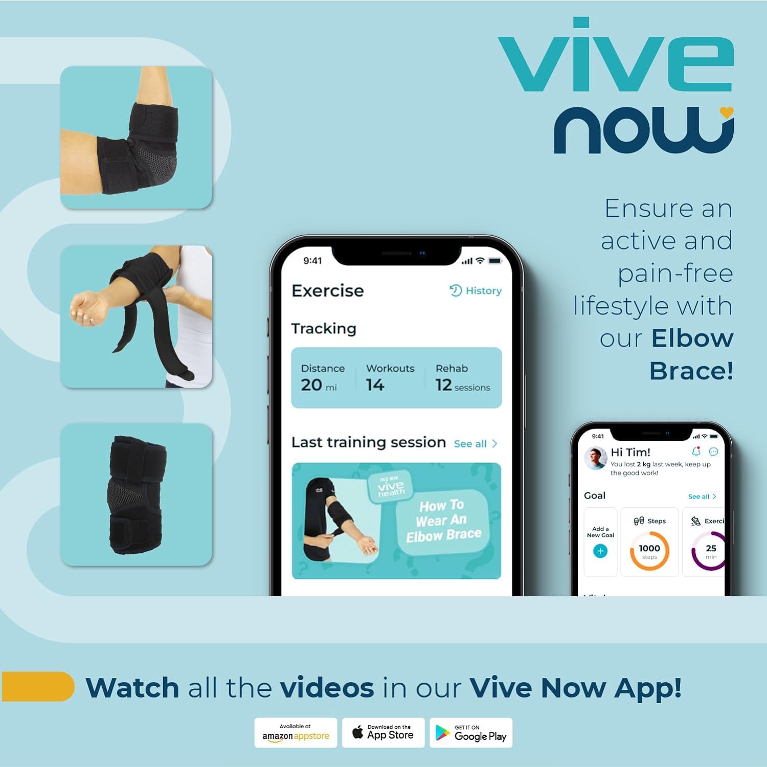 Foto 8 pulgar | Funda De Compresión Para Golfistas Elbow Brace Vive Tennis - Venta Internacional.