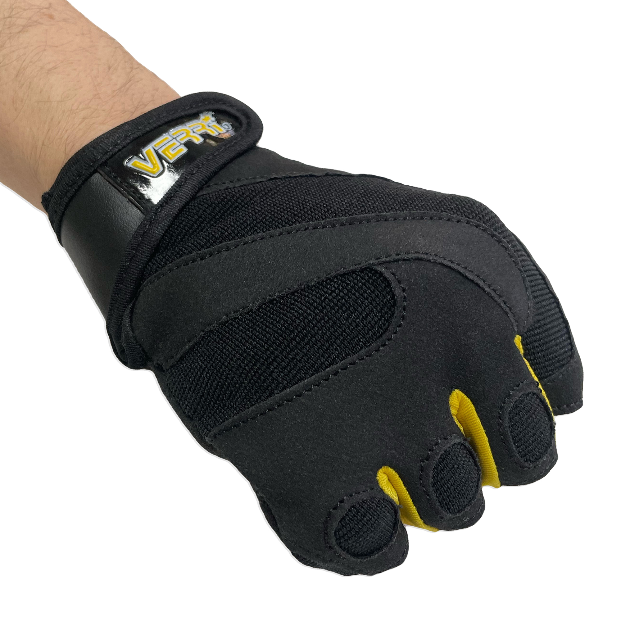 Foto 4 pulgar | Guantes para Gym Verri 235 Negros