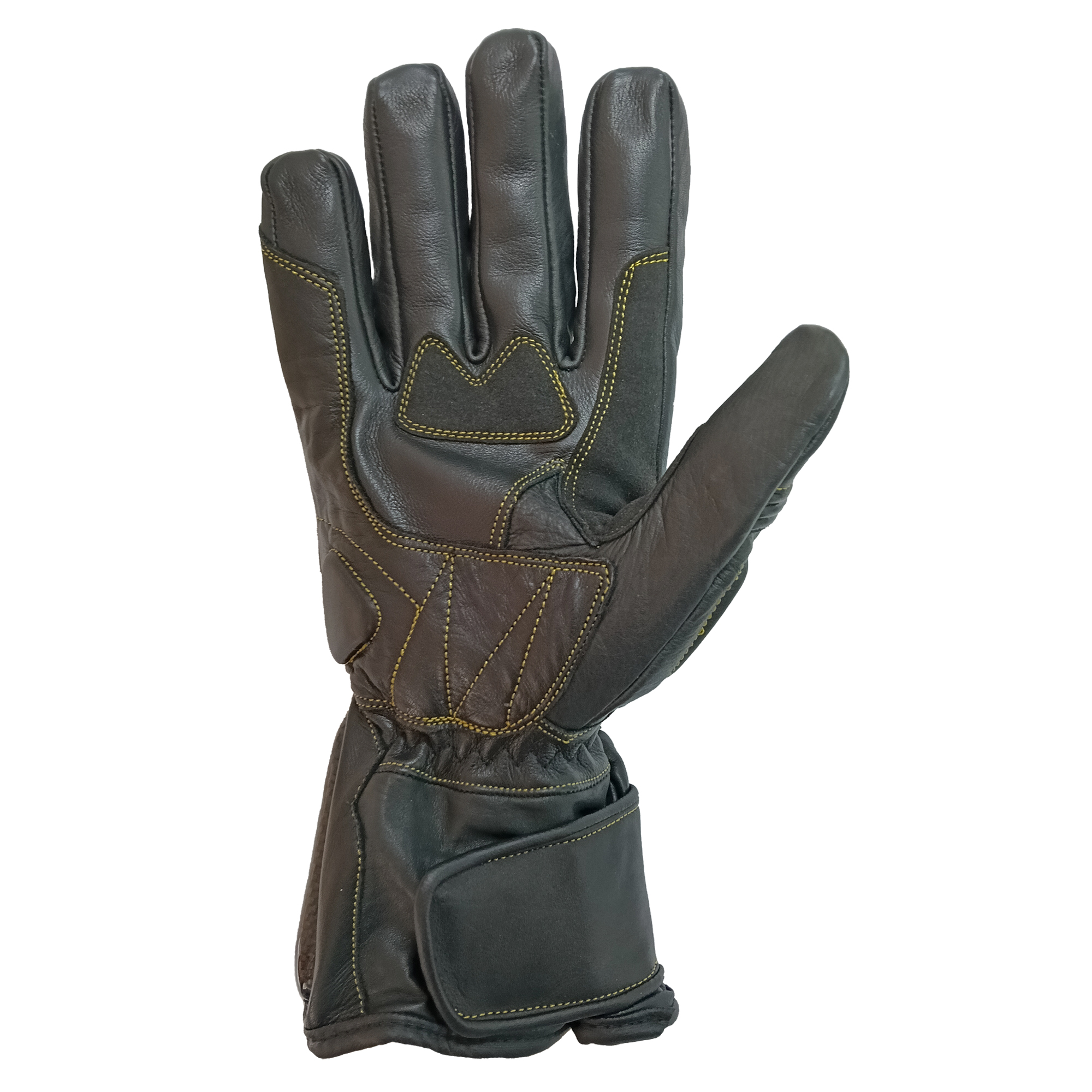 Foto 3 pulgar | Guantes para Motociclista Verri con Protección de Policarbonato Negros