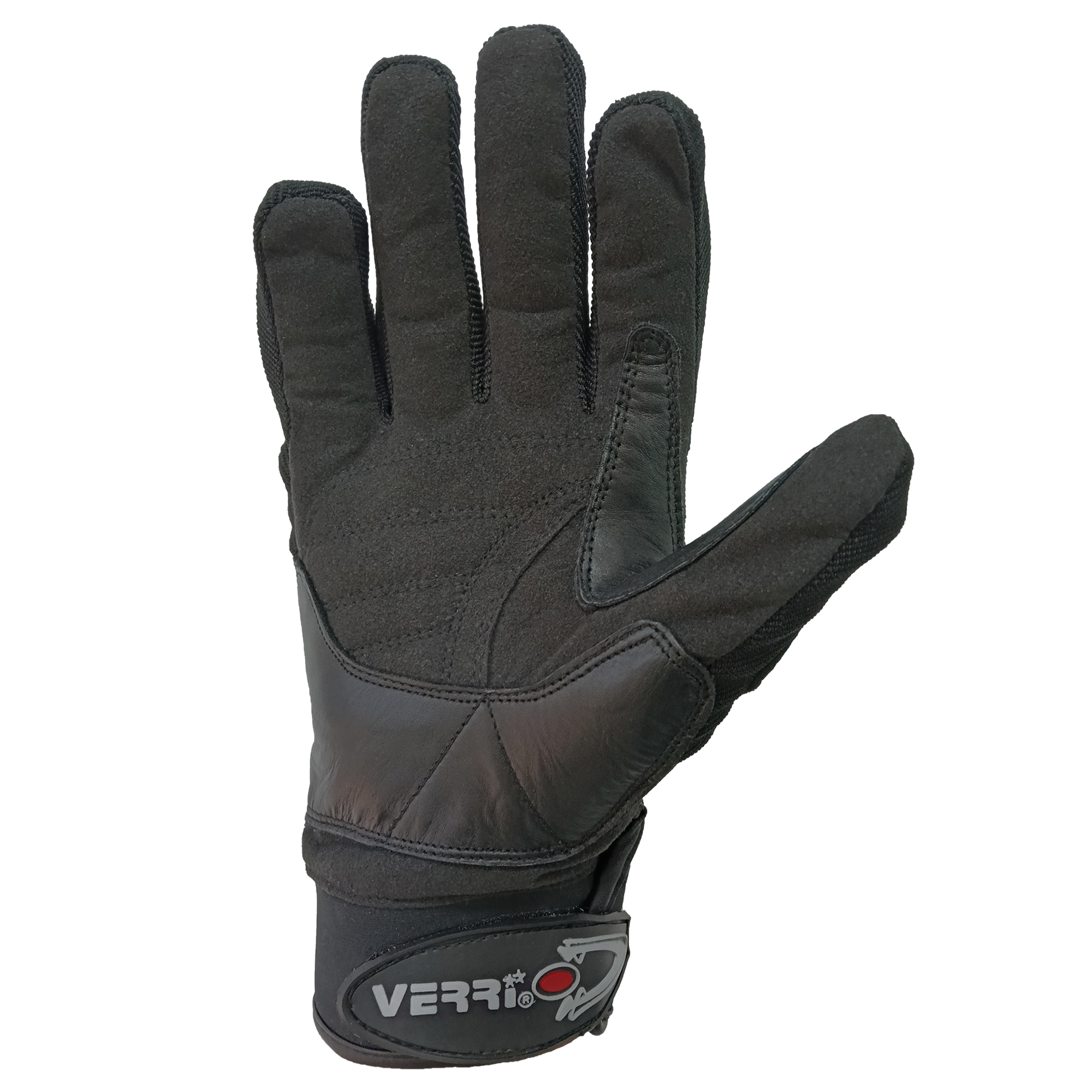 Foto 3 pulgar | Guantes de Motociclista Verri Negros