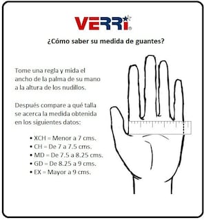 Foto 3 | Guantes Para Ciclismo Verri En Gamuza De Res Multicolor