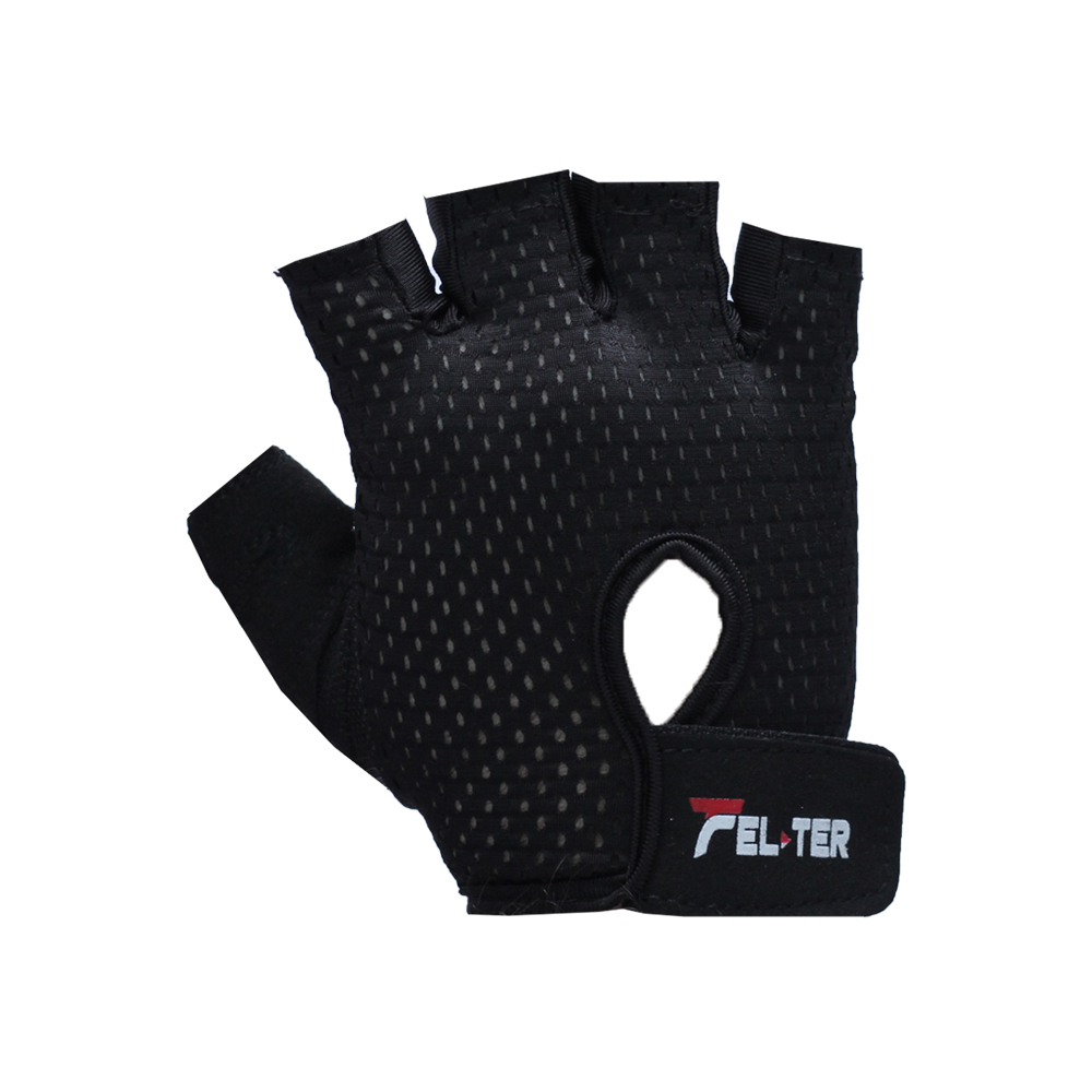 Foto 3 | Guante Microperforado Felter Fitness para Mujer color Negro