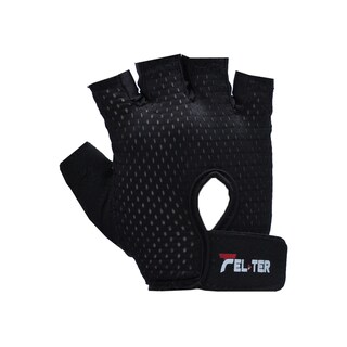 Foto 3 | Guante Microperforado Felter Fitness para Mujer color Negro