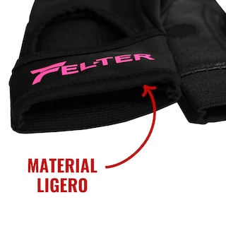 Foto 4 | Guante Felter Fitness De Lycra Dama, Piel, Gym, Crossfit