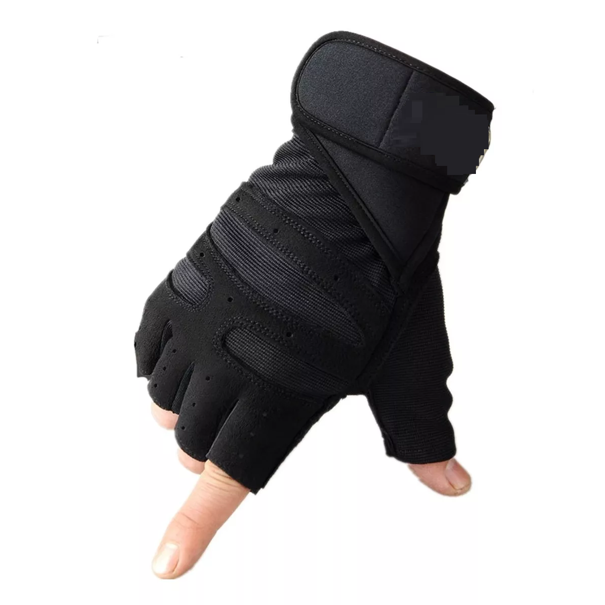 Guantes Eo Safe Imports Esi-5642 color Negro para Gym Pesas Crossfit Gimnasio