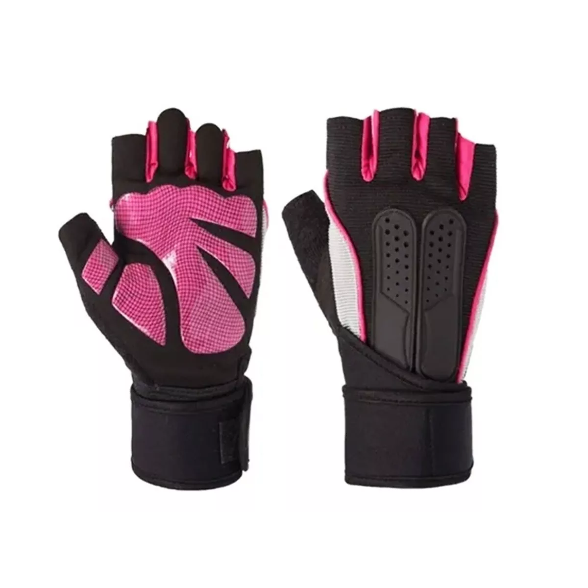 Foto 4 pulgar | Guantes Eo Safe Imports Esi-7453 para Gym/Pesas/Crossfit Rosa