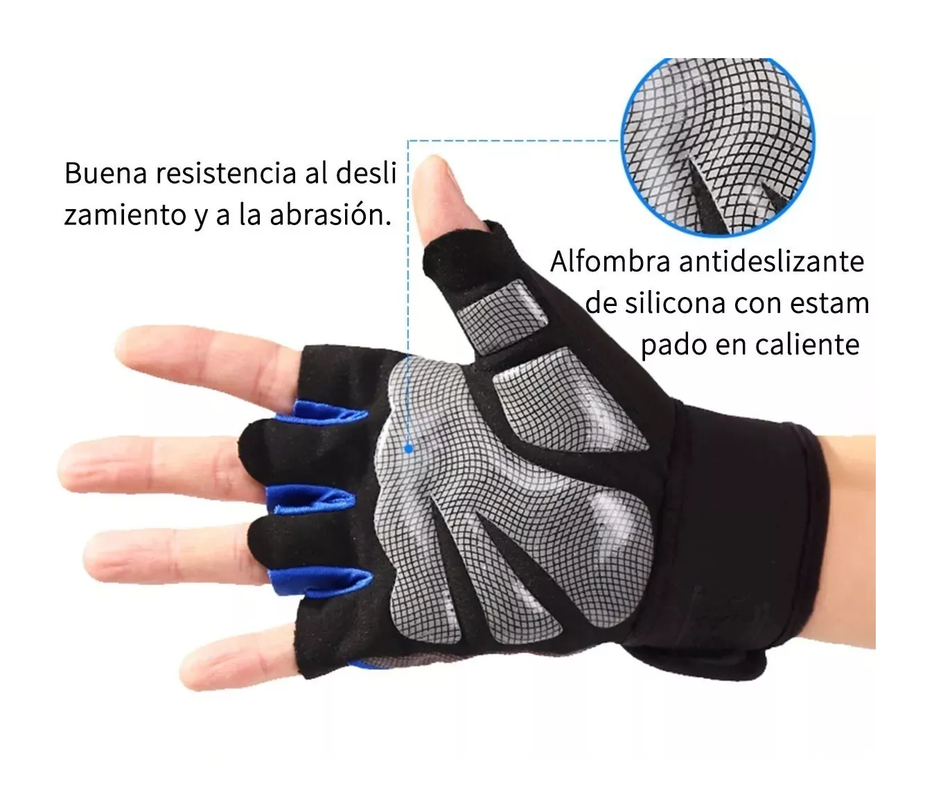 Foto 2 | Guantes Belug color Negro Talla L