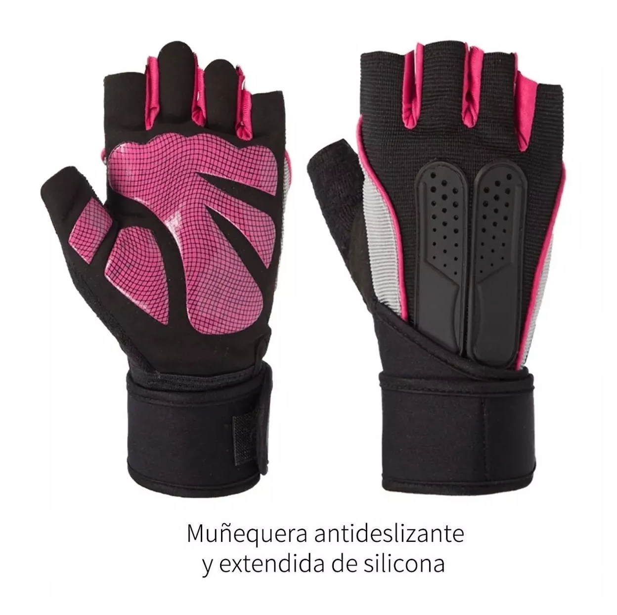 Foto 3 pulgar | Guantes Belug color Rosa Talla L