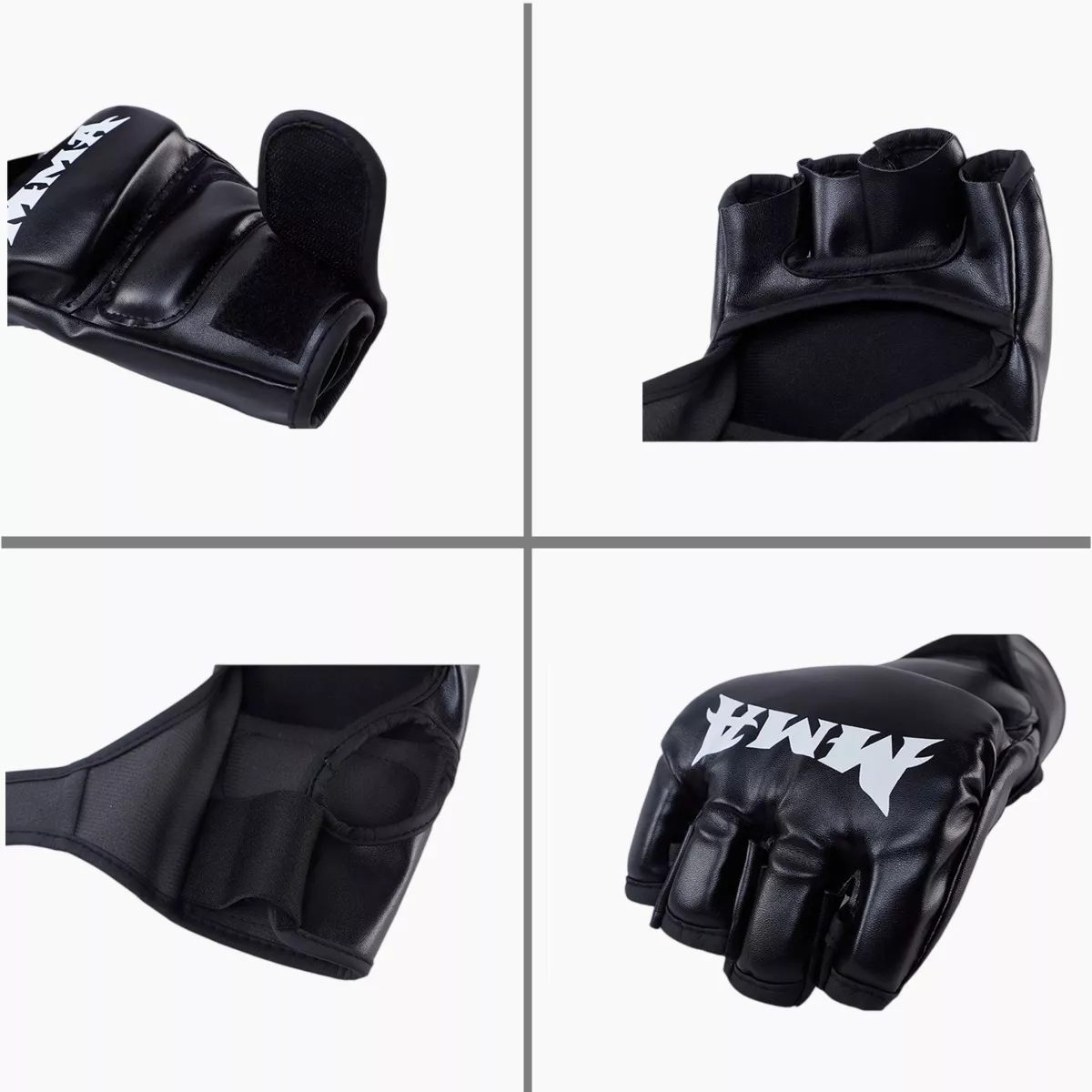 Foto 4 pulgar | Guantes de Boxeo con Entrenamiento Eo Safe Imports Eo-8771 Negro