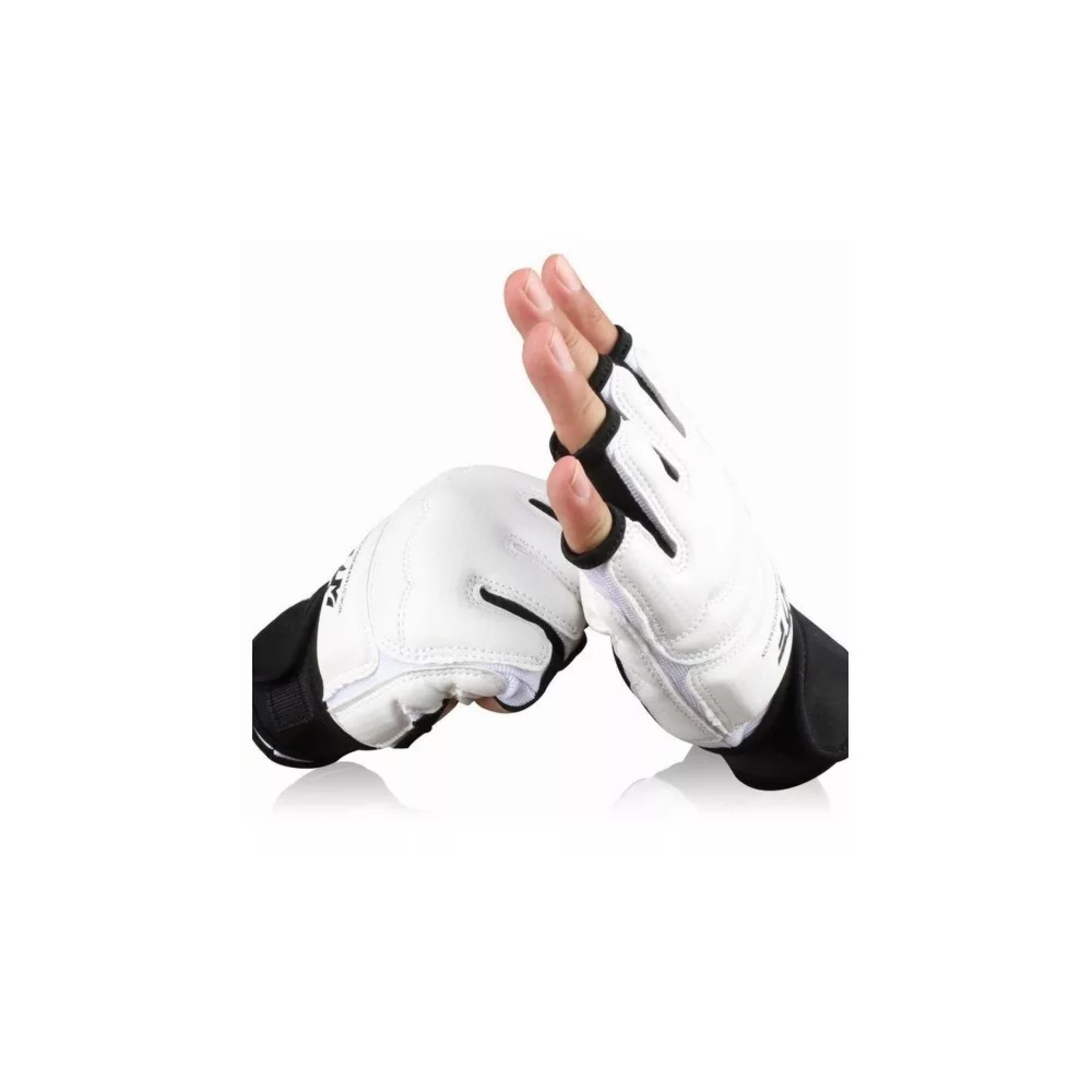 Foto 4 pulgar | Guantes Protectores para Taekwondo Talla Xl Blanco